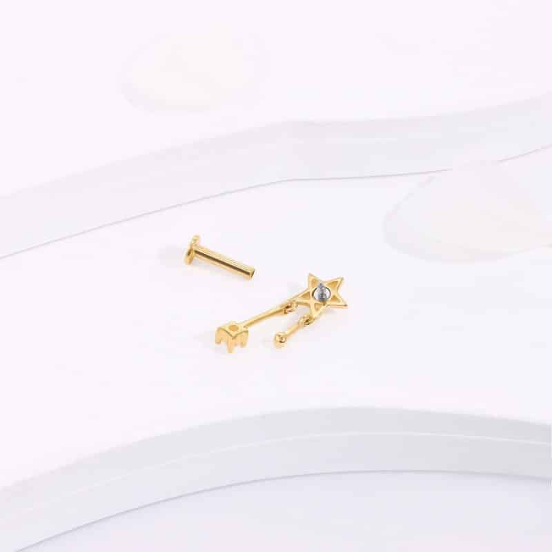 How to Clean Gold Jewelry the Right Way?- GPF beautiful 14K solid gold body piercing jewelry