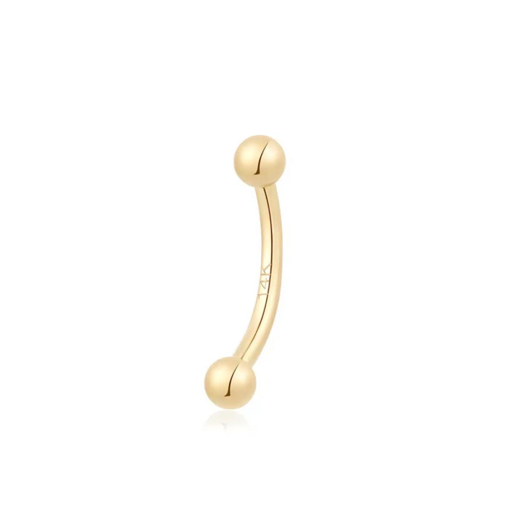 An eyebrow piercing involves puncturing the skin on the eyebrow and inserting jewelry, typically a small ring or barbell.