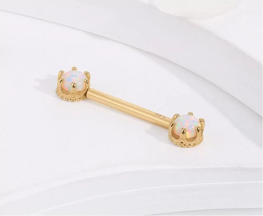 Find the Perfect Custom Gold Nipple Piercing Jewelry for You- nipple piercing