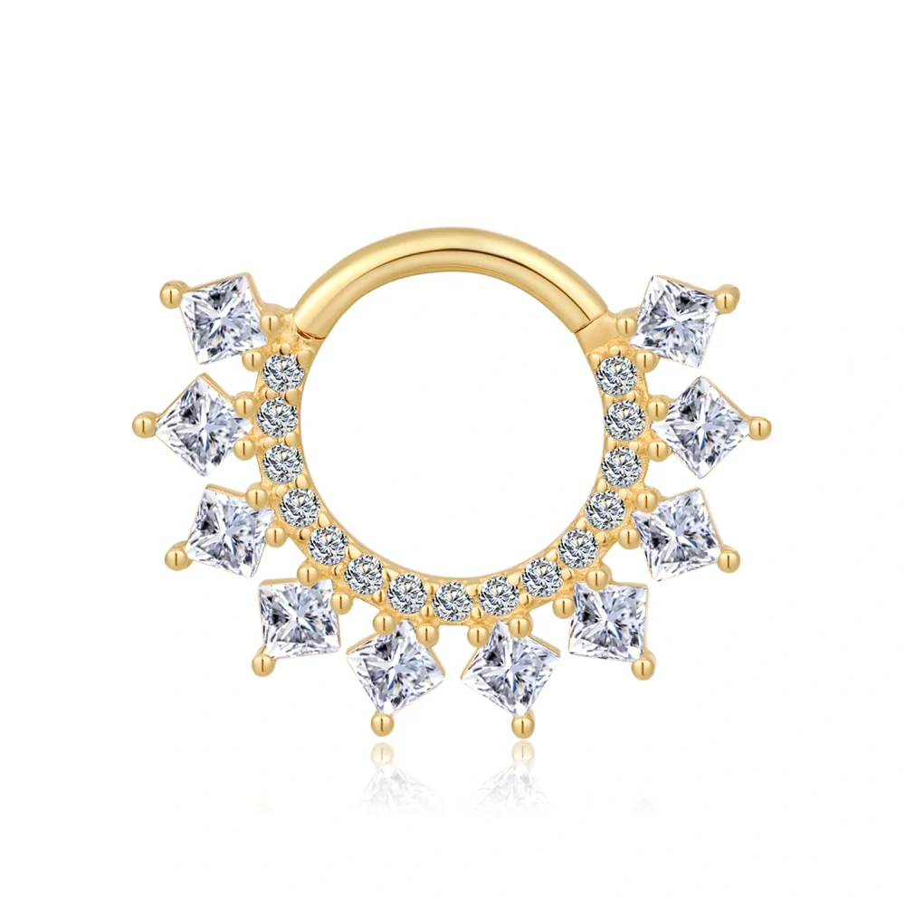 How to Choose the Perfect Gold Nose Stud Ring Color for You- 14K Nose Stud Ring