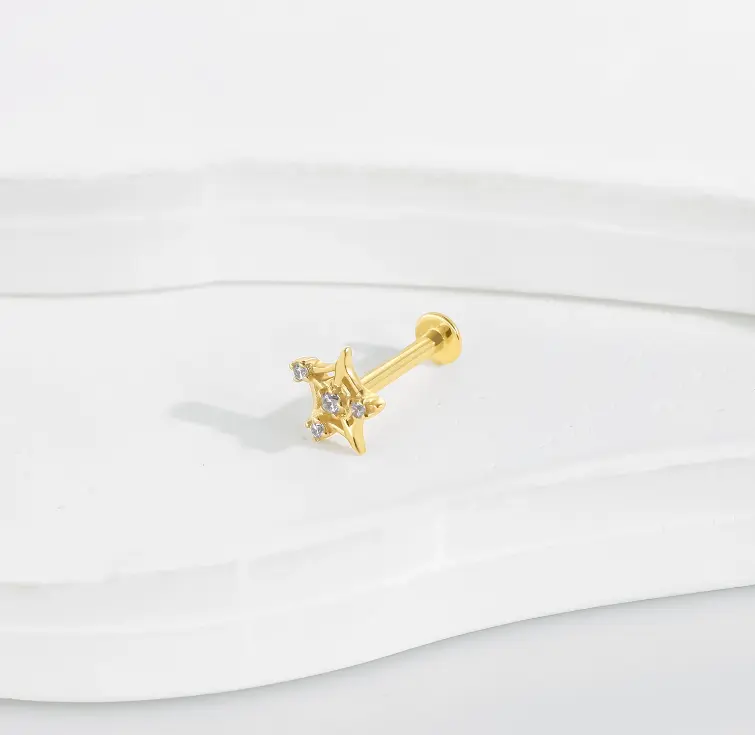 medusa gold piercing