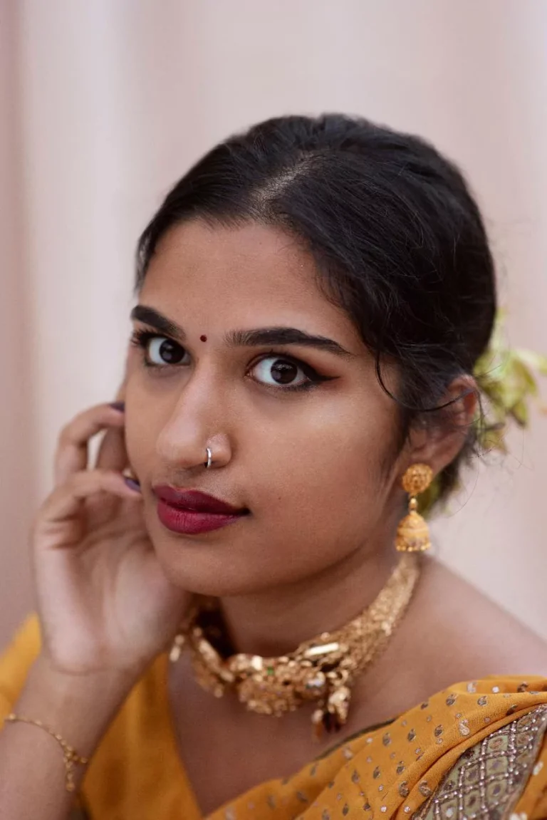 1-portrait-beautiful-woman-wearing-traditional-sari-garment