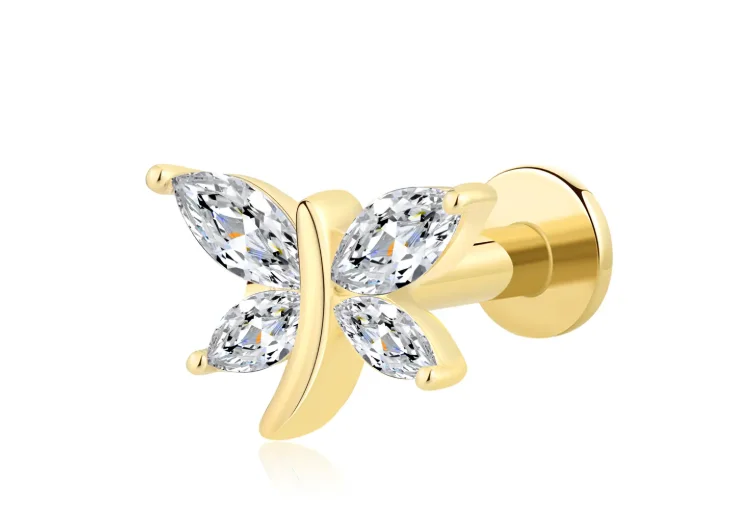 Why Ear Piercing Professionals Prefer Specific 14K Solid Gold Earring Styles-