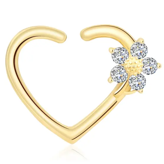 Which nose ring types are trending in 2025